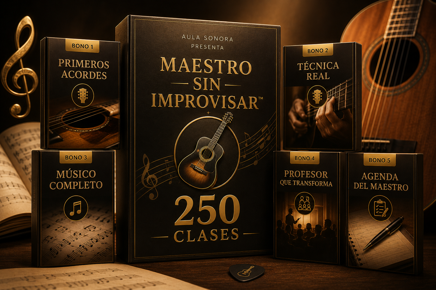 Maestro sin improvisar